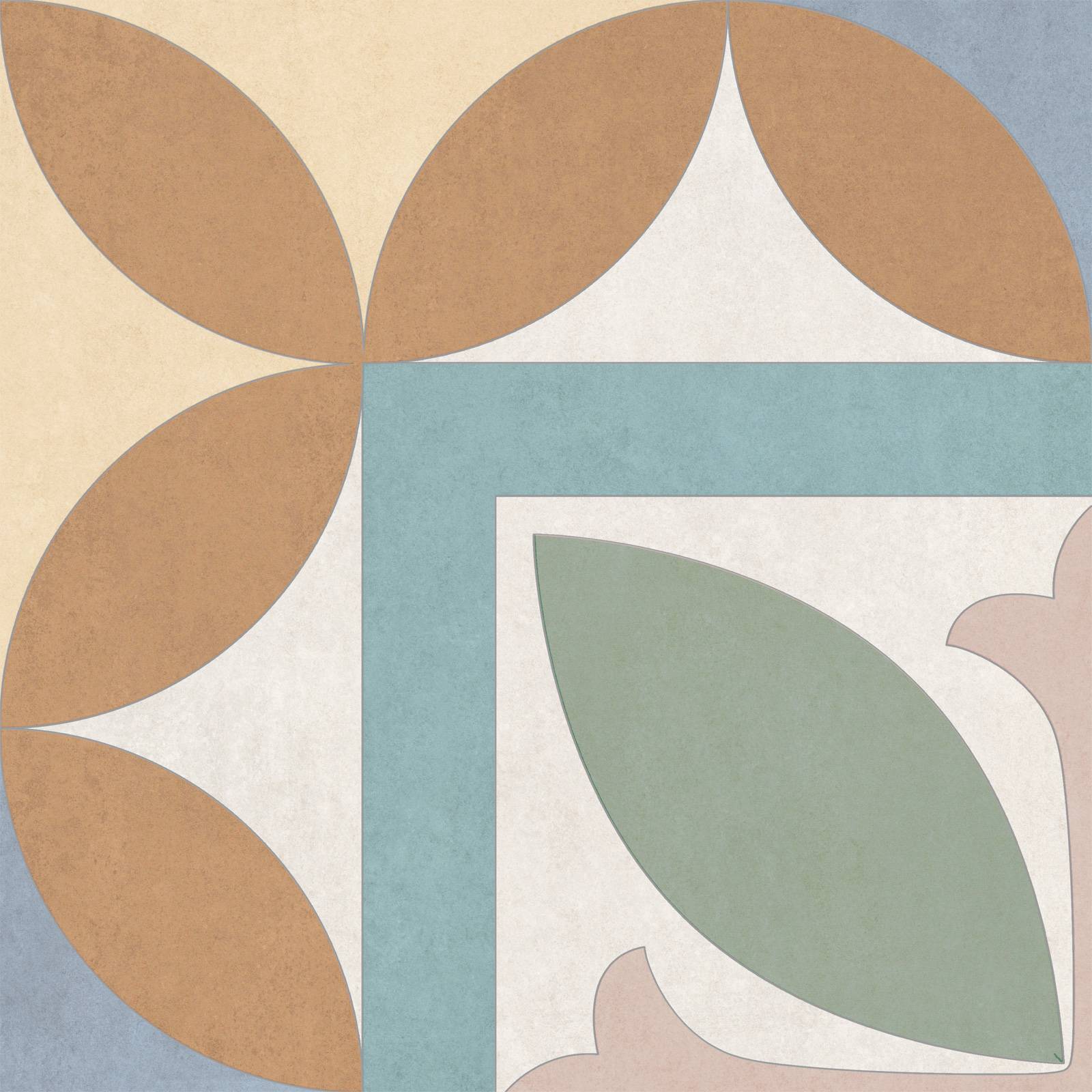 Керамогранит New Trend Design Art Unico матовый 200x200x8 мм GP2020DSA01