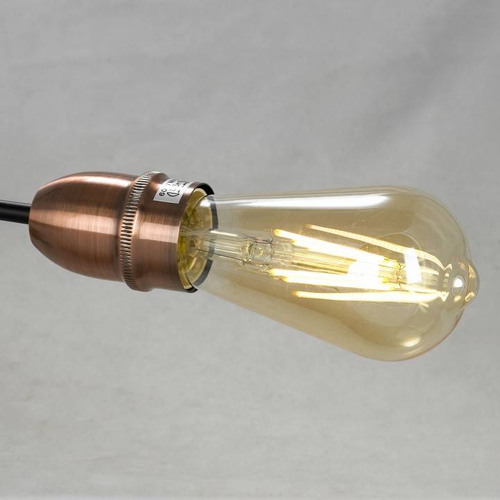 Люстра на штанге Lussole Huron 10 ламп GRLSP-8200