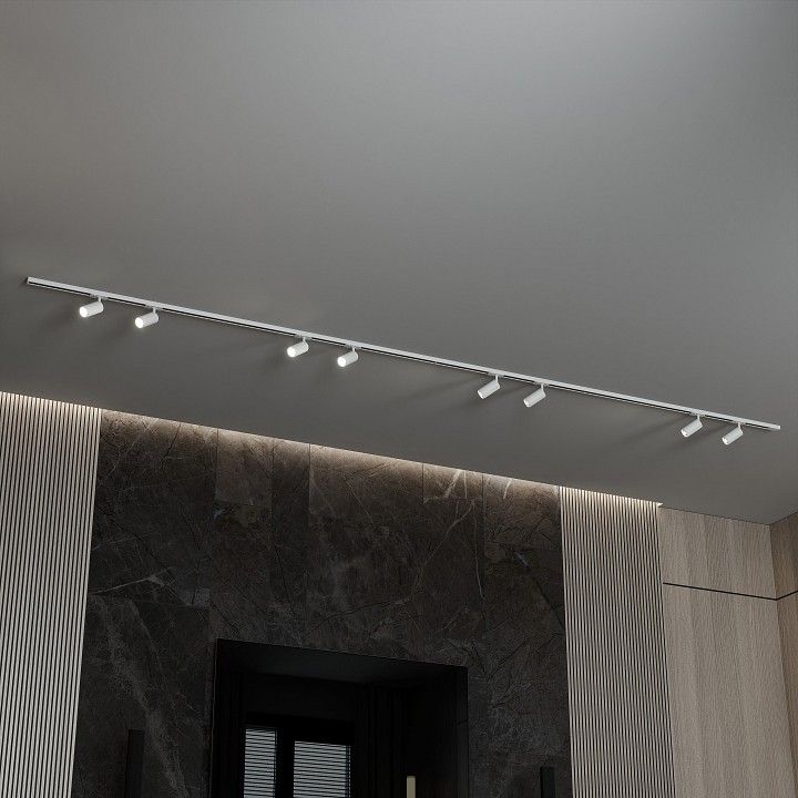 Комплект трековый Hesby Lighting №3 однофазная накладная Skylite HSBL_kompl_S003_NI4W4K