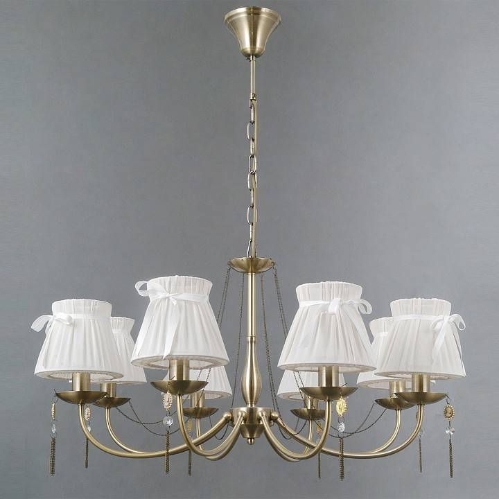 Подвесная люстра ILLUMICO CASTOR IL0023-8PSQ-24 AB CASTOR