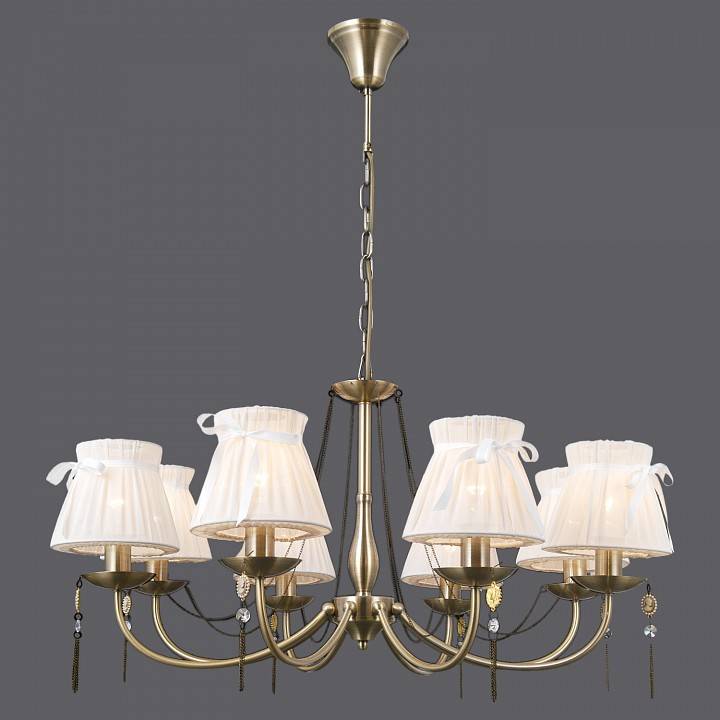 Подвесная люстра ILLUMICO CASTOR IL0023-8PSQ-24 AB CASTOR