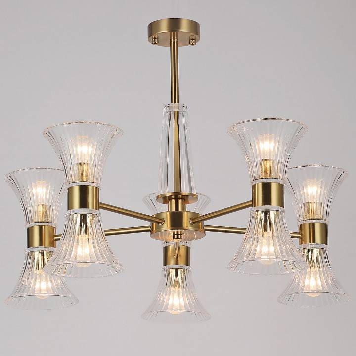 Люстра на штанге ILLUMICO IL0288-10P-79 COP