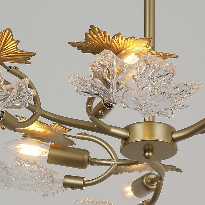 Люстра на штанге ILLUMICO AUTUMN 6 ламп IL0509-6P-79 CPG