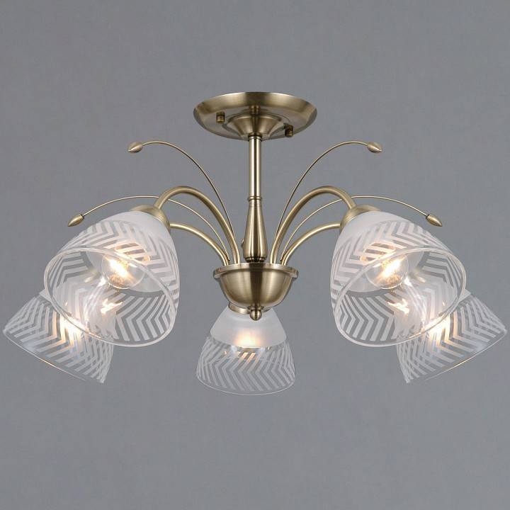 Люстра на штанге ILLUMICO AREZZO IL0594-5CSQ-25 AB