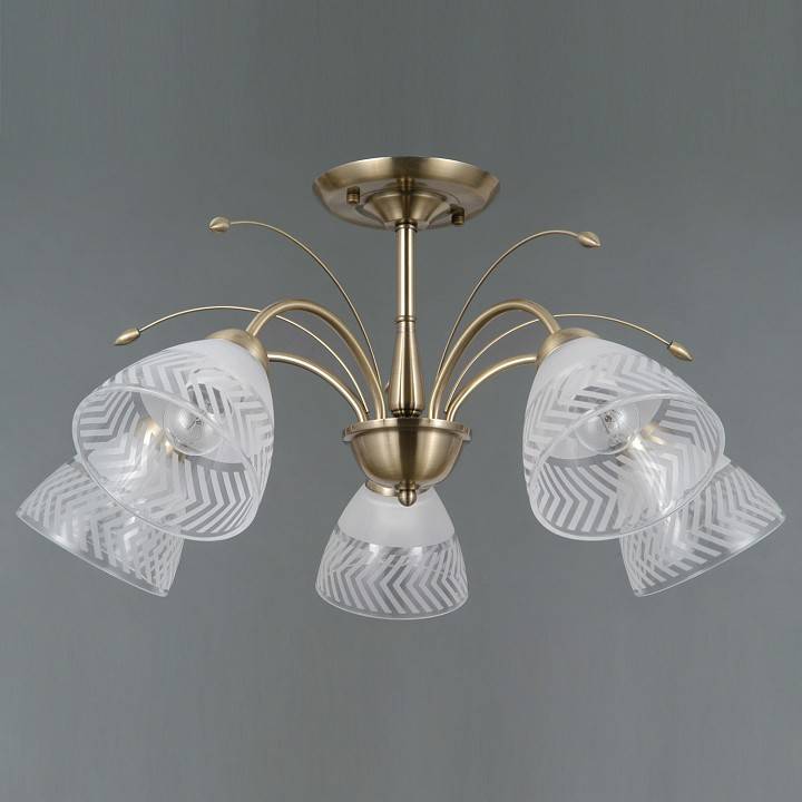 Люстра на штанге ILLUMICO AREZZO IL0594-5CSQ-25 AB