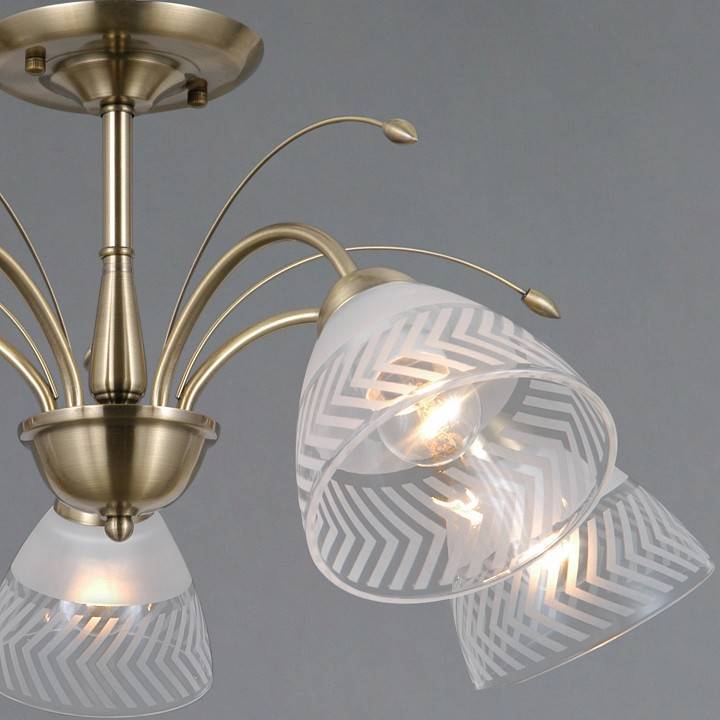 Люстра на штанге ILLUMICO AREZZO IL0594-5CSQ-25 AB