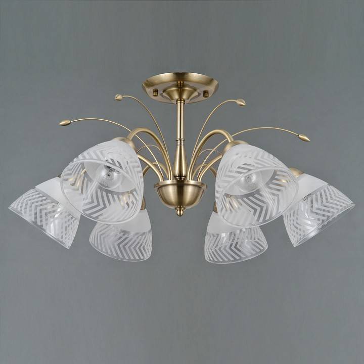 Люстра на штанге ILLUMICO AREZZO IL0594-6CSQ-25 AB