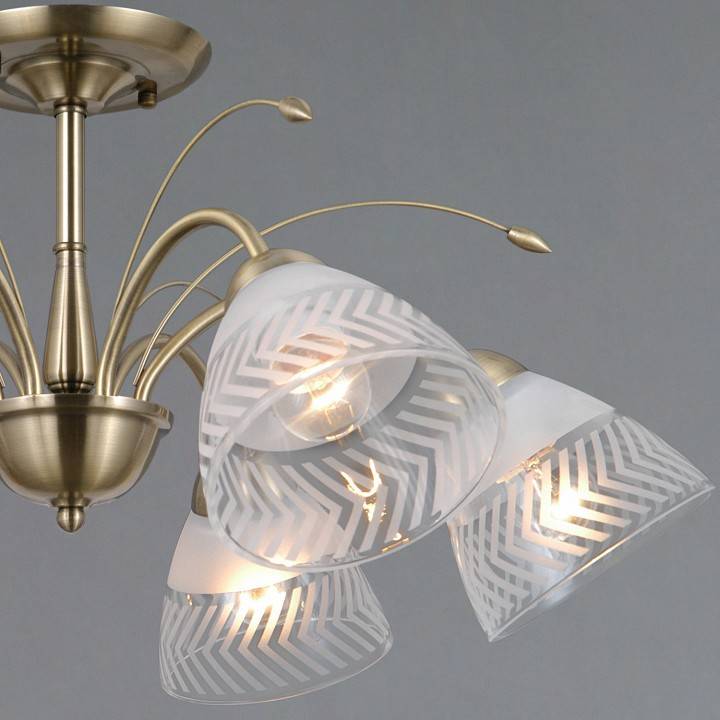 Люстра на штанге ILLUMICO AREZZO IL0594-6CSQ-25 AB