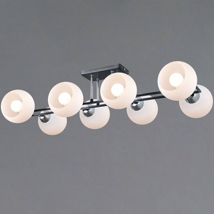 Потолочная люстра ILLUMICO TRENTO IL0791-8CSQ-25 BK CR TRENTO