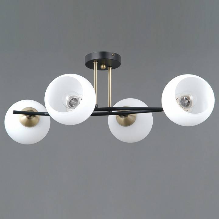 Потолочная люстра ILLUMICO TRENTO IL0798-4CSQ-25 BK AB TRENTO