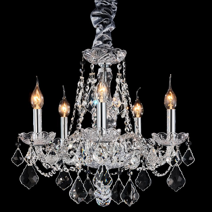 Подвесная люстра ILLUMICO IL2063 IL2063-5PBC-25 ELITE