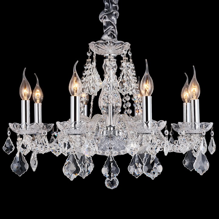 Подвесная люстра ILLUMICO IL2063 IL2063-8PBC-25 ELITE