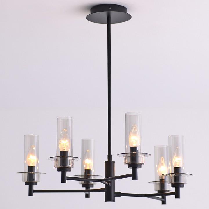 Люстра на штанге ILLUMICO IL2216 IL2216-6PLS-24 HIGHBALL