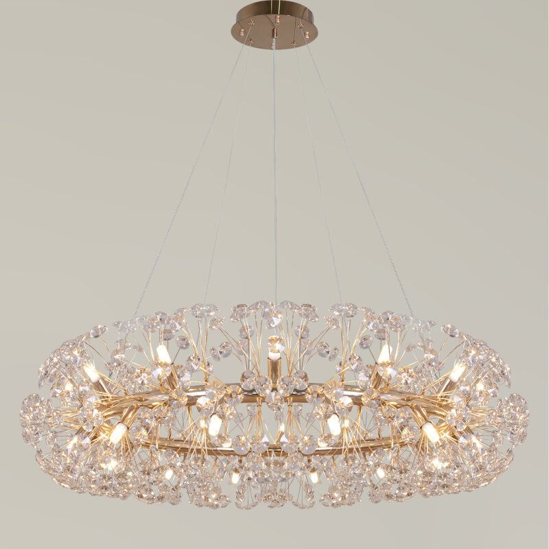 Подвесная люстра ILLUMICO IL5004-1 IL5004-12LPA-26 GD BOND