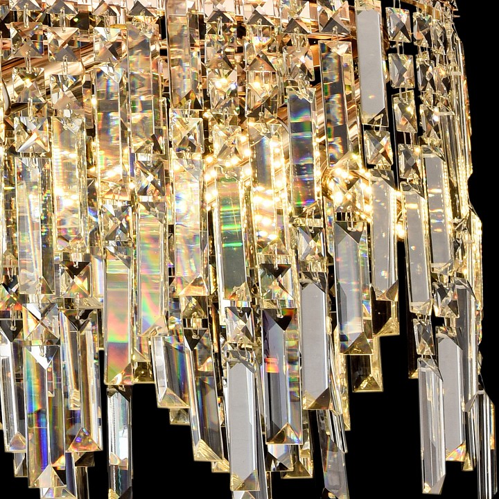 Подвесная люстра ILLUMICO IL5556-8PLDI-39-GD