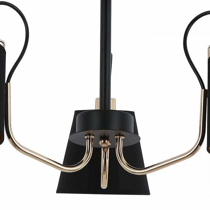 Люстра на штанге ILLUMICO IL6120-3COU-79 BK GD