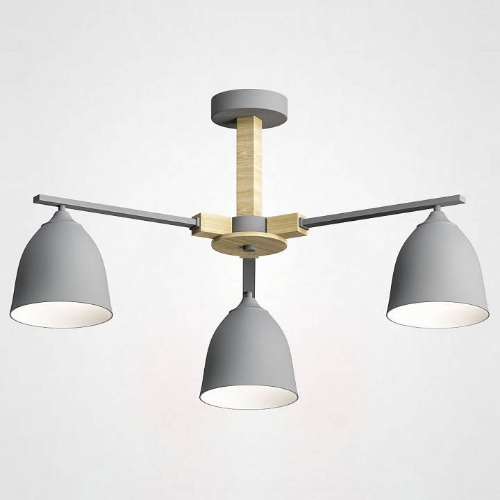 Люстра на штанге Imperiumloft Noa Gray By Imperiumloft NOA01
