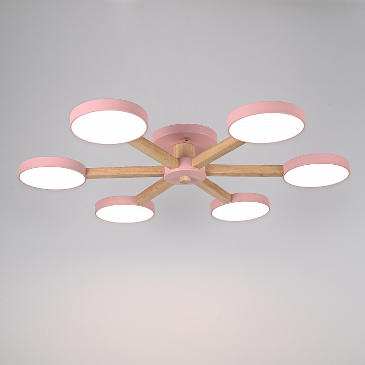 Люстра на штанге Imperiumloft TURNA Pink TURNA01