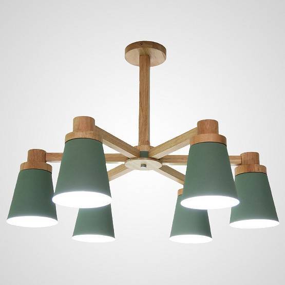 Люстра на штанге ImperiumLoft Prop Green prop01