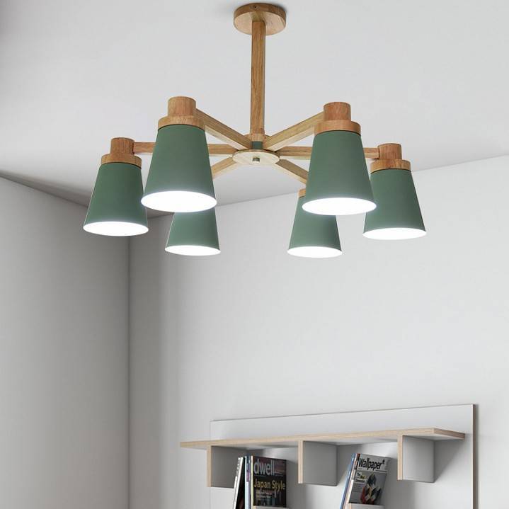 Люстра на штанге ImperiumLoft Prop Green prop01