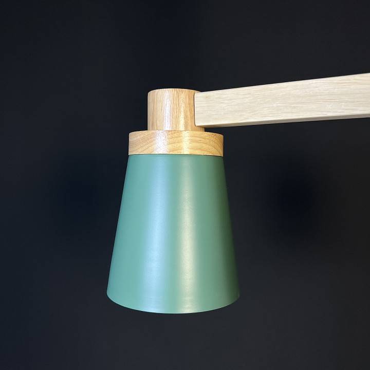 Люстра на штанге ImperiumLoft Prop Green prop01