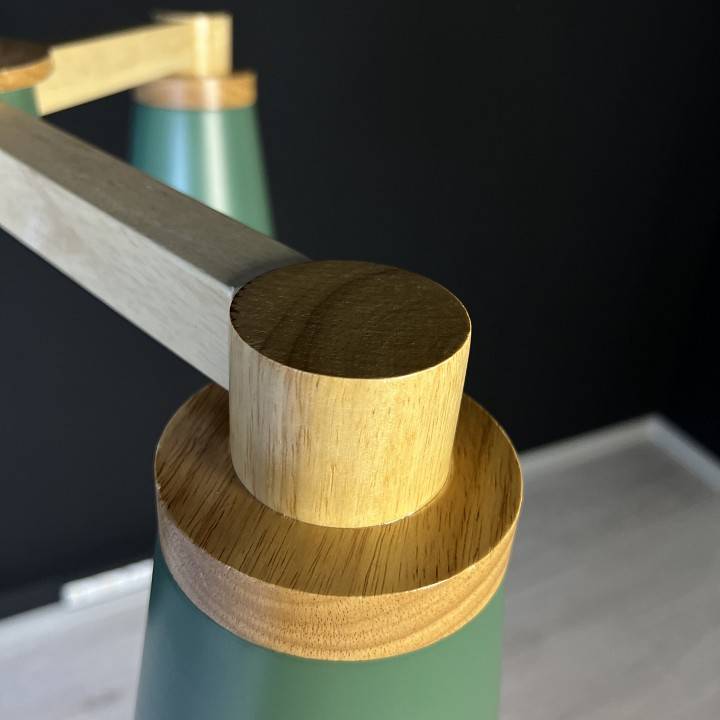 Люстра на штанге ImperiumLoft Prop Green prop01