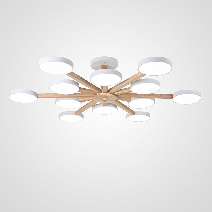 Люстра на штанге Imperiumloft TURNA White TURNA-B01