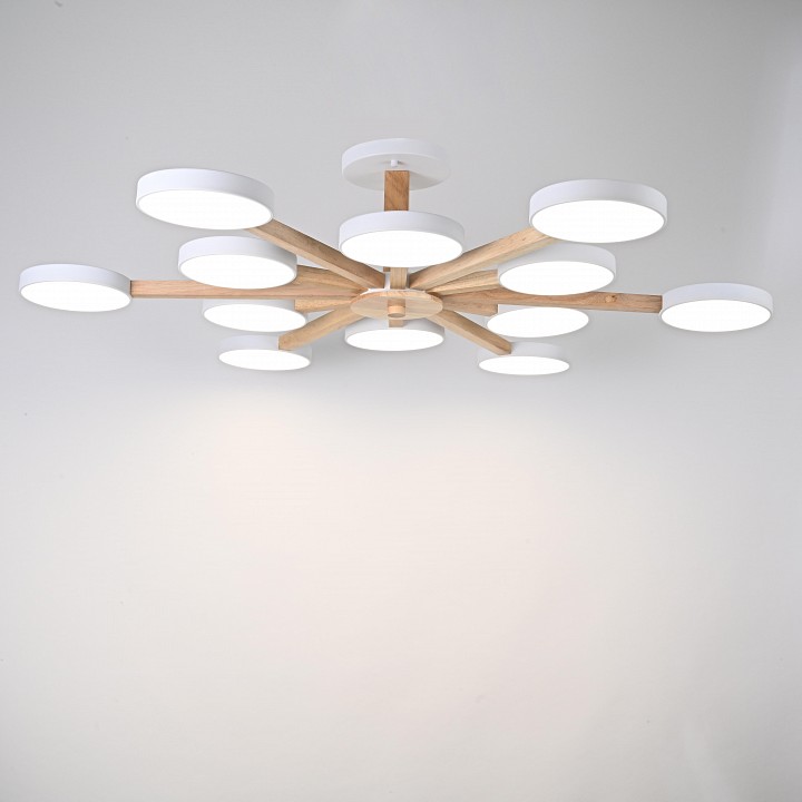 Люстра на штанге Imperiumloft TURNA White TURNA-B01