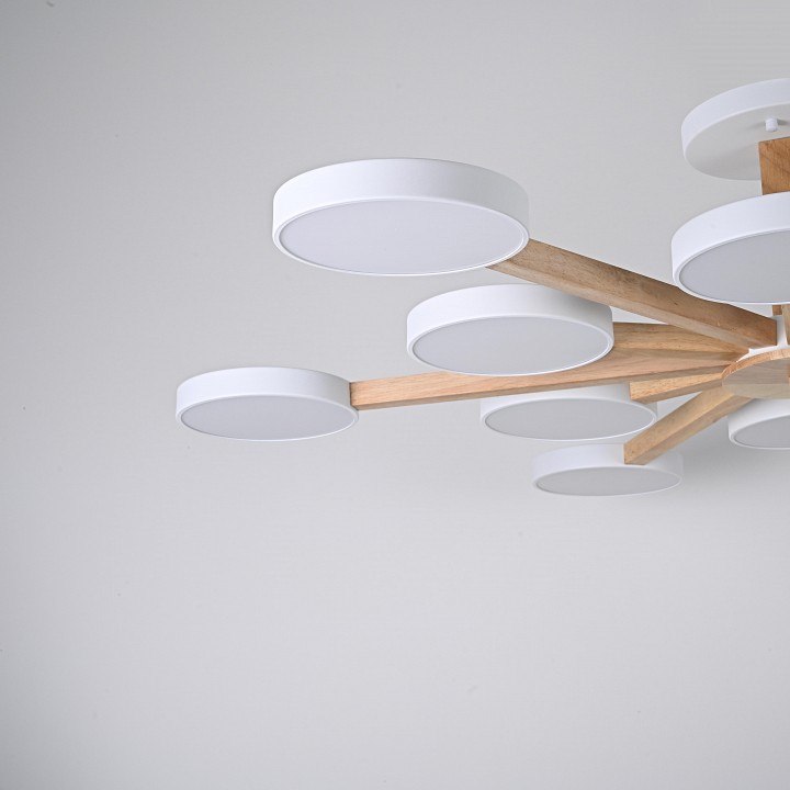 Люстра на штанге Imperiumloft TURNA White TURNA-B01