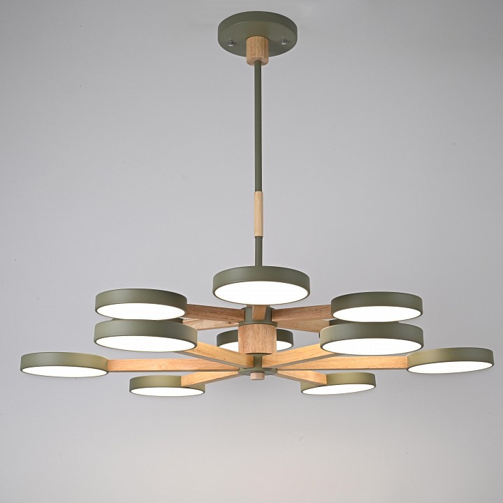 Люстра на штанге Imperiumloft TURNA Khaki TURNA-DBL01