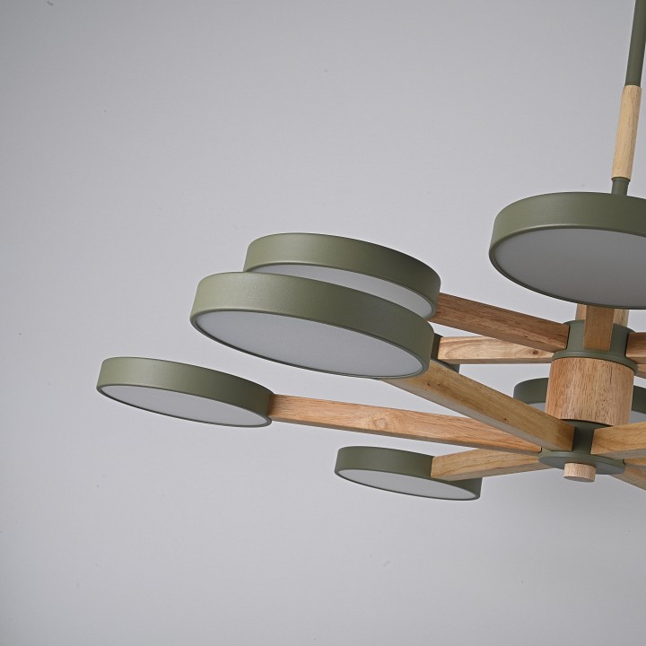 Люстра на штанге Imperiumloft TURNA Khaki TURNA-DBL01