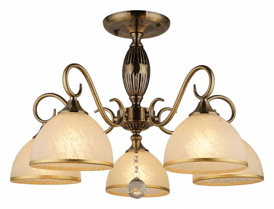 Люстра на штанге Imex 5 ламп KL.0754-5-S AB