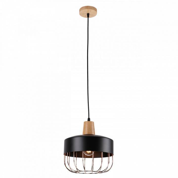 Подвесной светильник Imex MD.0913 MD.0913-1-P BK+FGD