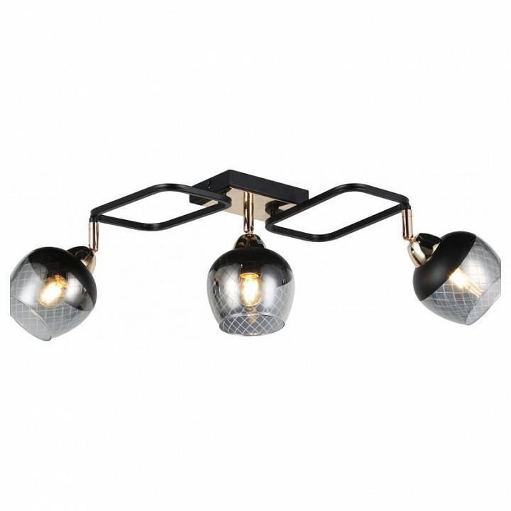 Потолочная люстра Imex MD.19311 3 лампы MD.19311-3-S-BK+FGD