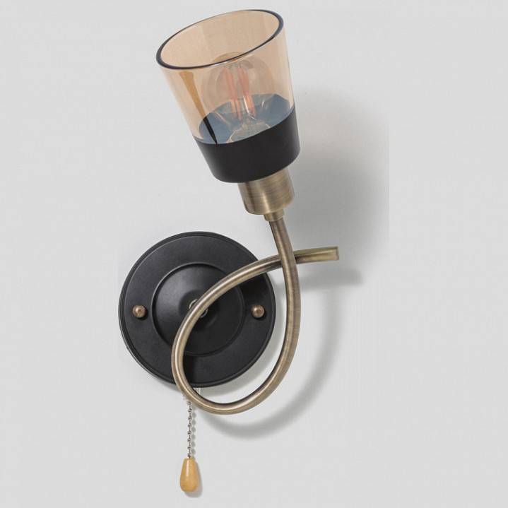 Бра Imex MD.4045-1-W AB+BK