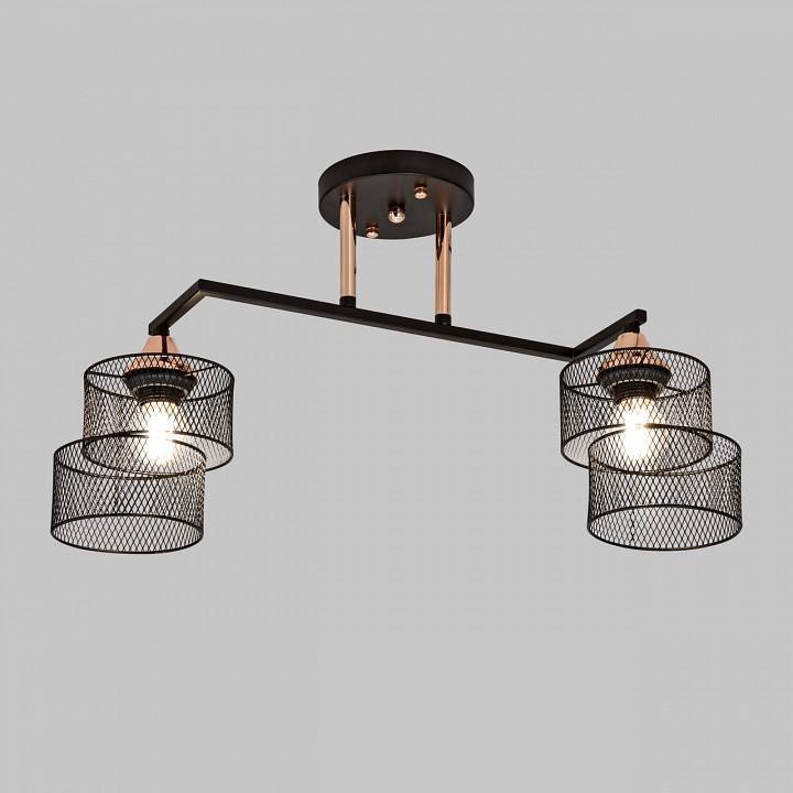 Светильник на штанге Imex MD.4252 2 лампы черный золото MD.4252-2-S-BK+FGD