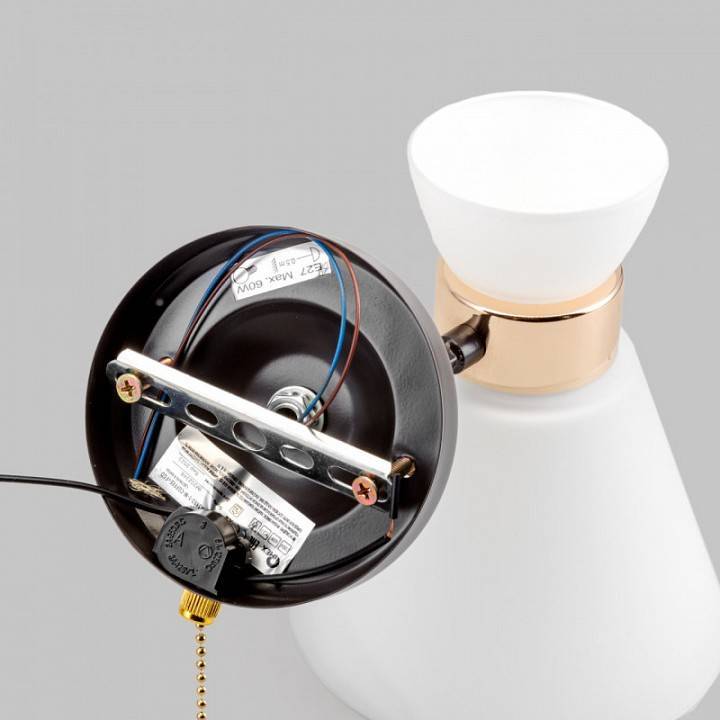 Бра Imex MD.5692-1-W-COFFEE+FGD