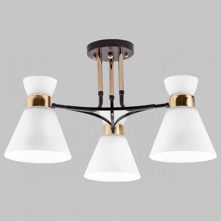 Люстра на штанге Imex MD.5692 3 лампы MD.5692-3-S-COFFEE+FGD