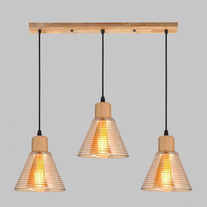 Подвесной светильник Imex MD.5870-3-P-WOOD+BK