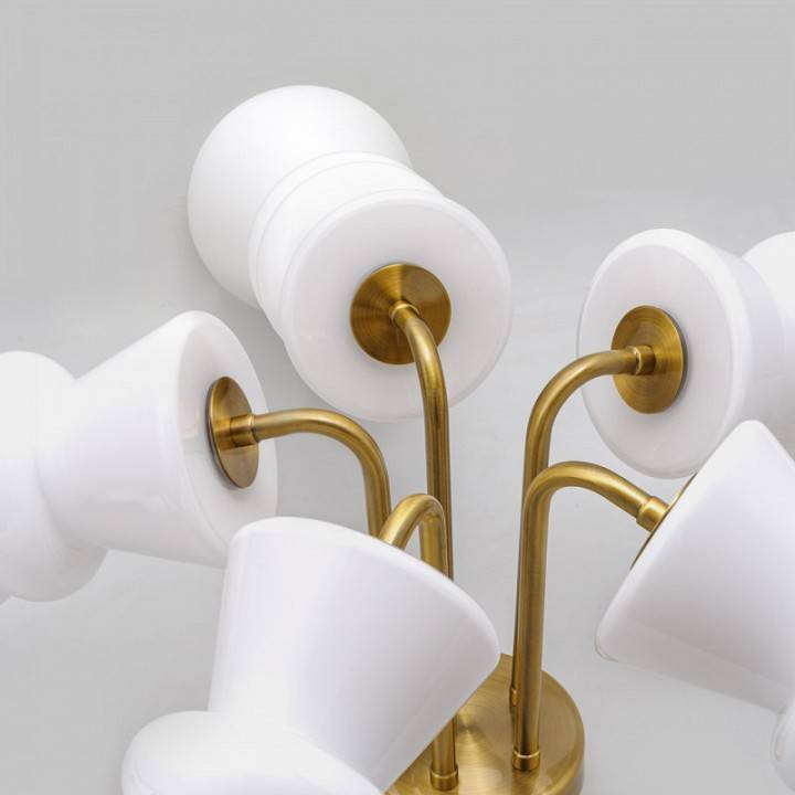 Люстра на штанге Imex Bloom 5 ламп MD.9345-5-S-BR