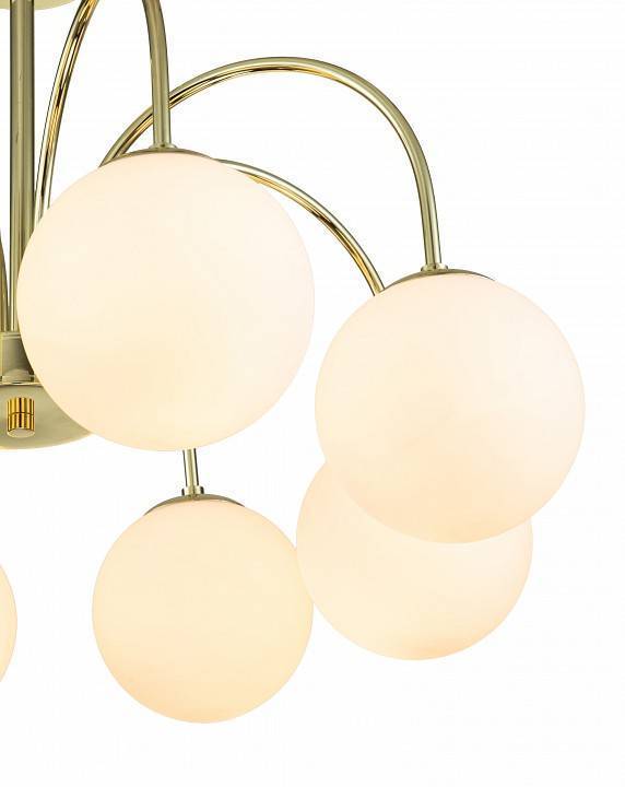 Люстра на штанге Indigo Voga 13017/8R Gold