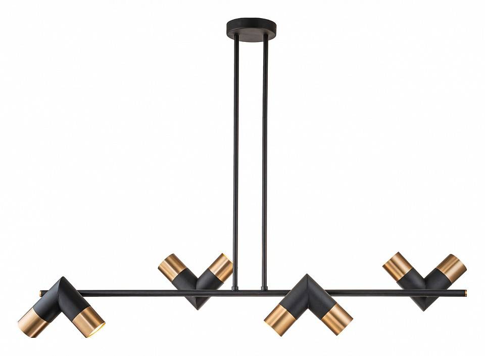 Люстра на штанге Indigo Doppio 11036/8R Black