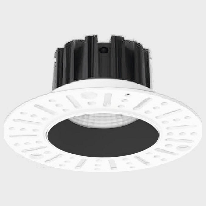 Встраиваемый светильник Italline IT02-028 черный 3000 K IT02-028 black 3000K