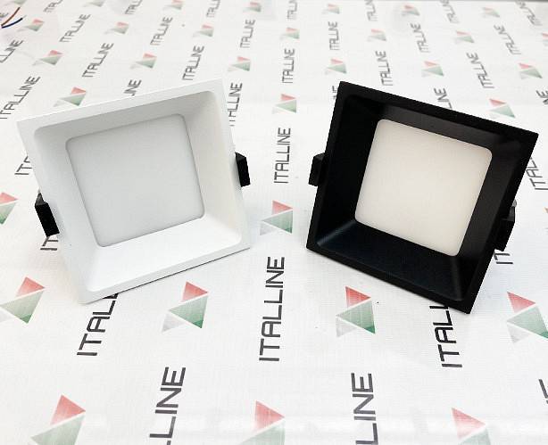Встраиваемый светильник Italline IT06-6019 IT06-6019 black 3000K