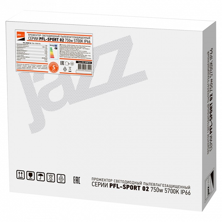 Настенно-потолочный прожектор Jazzway  PFL SPORT 02  750w  5700K IP66