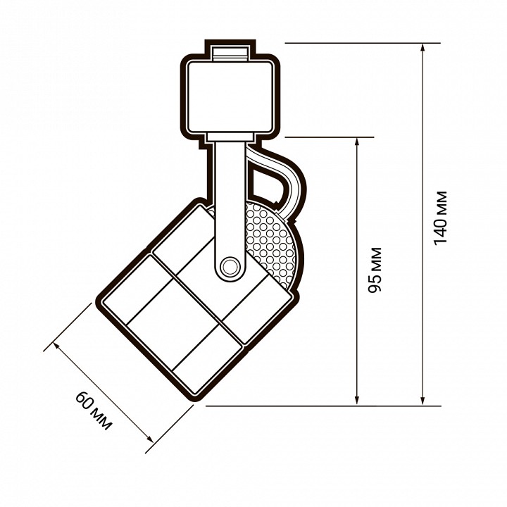Накладной светильник Jazzway  PTR  25 GU10 WH IP20
