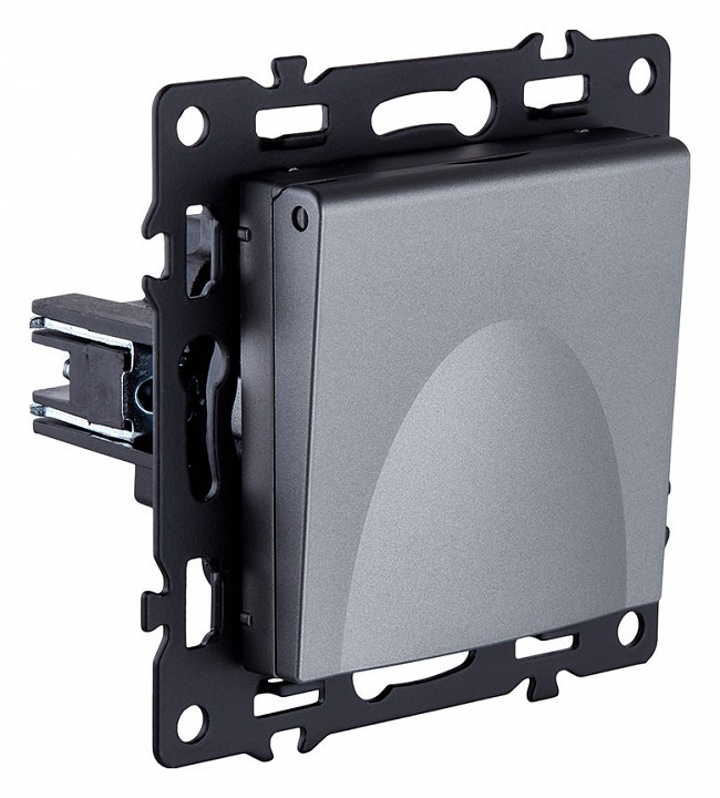 Розетка с заземлением с крышкой, без рамки Kollinger Asthetik AS-015GY