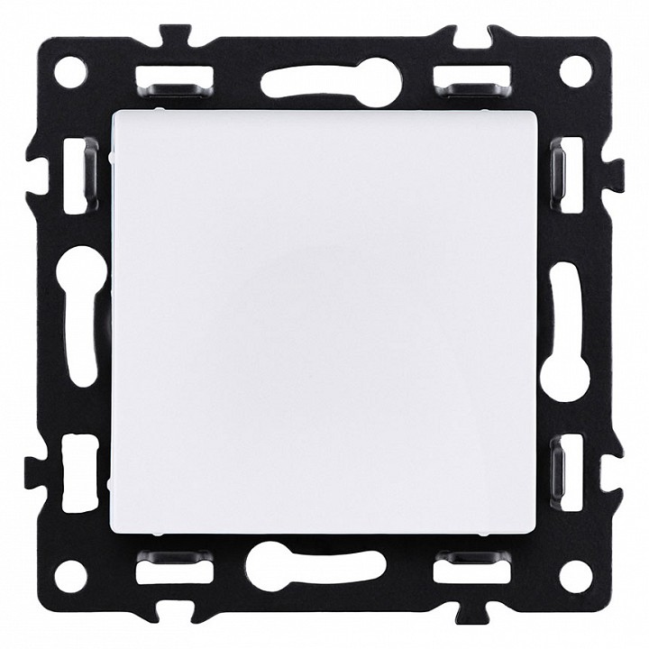 Розетка с заземлением с крышкой, без рамки Kollinger Asthetik AS-015WH