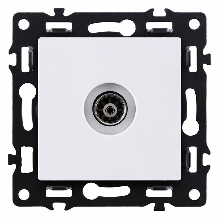 ТВ-розетка и SAT-розетка оконечная без рамки Kollinger Asthetik AS-021WH