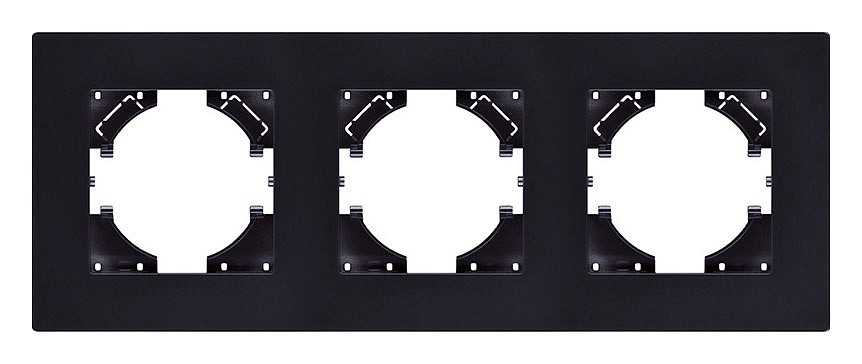 Рамка на 3 поста Kollinger Aspekt AT3BK